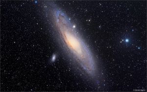 Galaxie v Andromedě, Tak FSQ 106, CCD